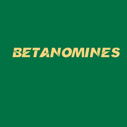 Logo da BETANOMINES