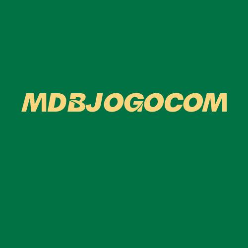 Logo da MDBJOGOCOM